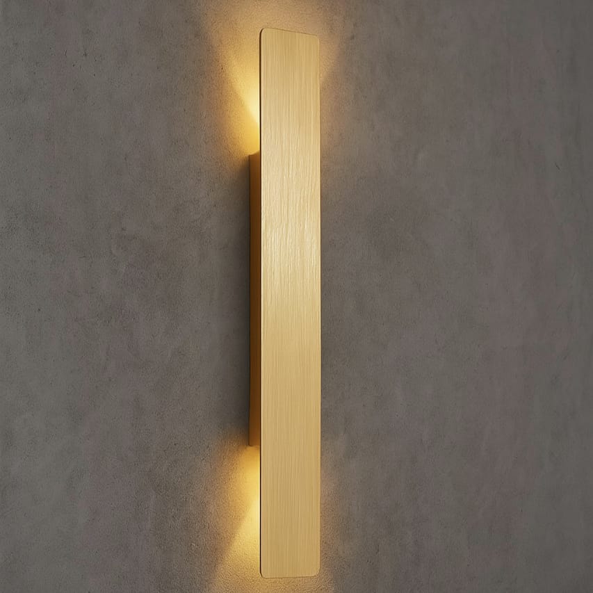 Appliques murales LED dorées étanches – Style et durabilité pour l’extérieur