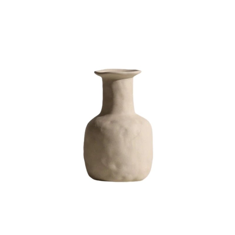 Vase en Céramique et Porte-Bougies Faits Main