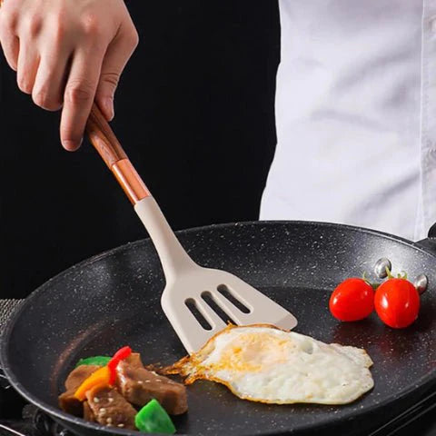 Ustensile de cuisine en silicone résistant à la chaleur et sans BPA