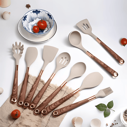 Ustensile de cuisine en silicone résistant à la chaleur et sans BPA