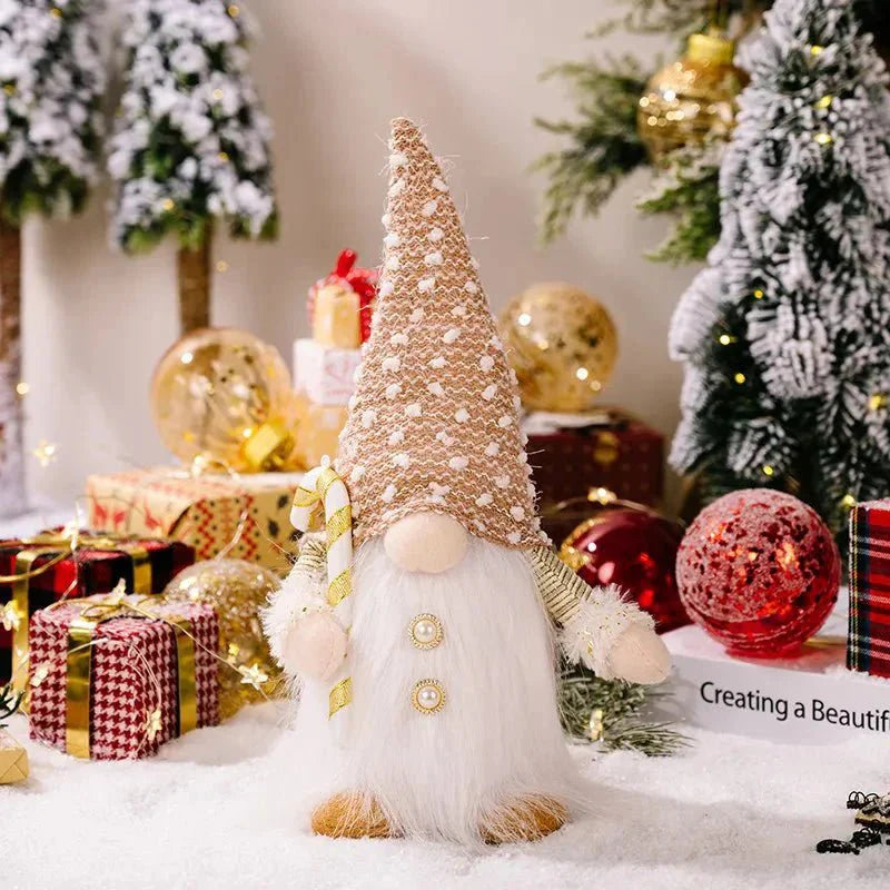 Décoration de Noël gnome illuminé