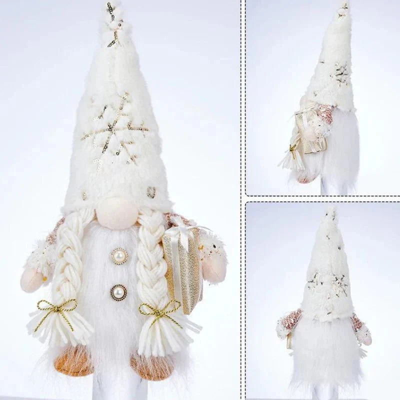 Décoration de Noël gnome illuminé