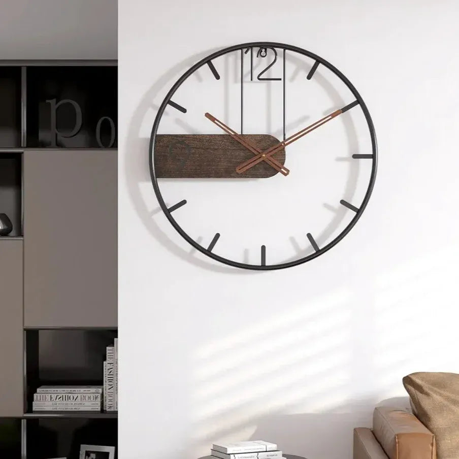 Horloge Mural en Fer
