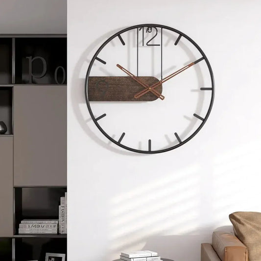 Horloge Mural en Fer