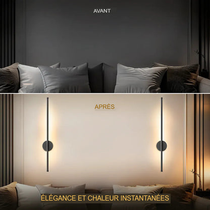 Appliques murales modernes sans fil (ensemble de 2)