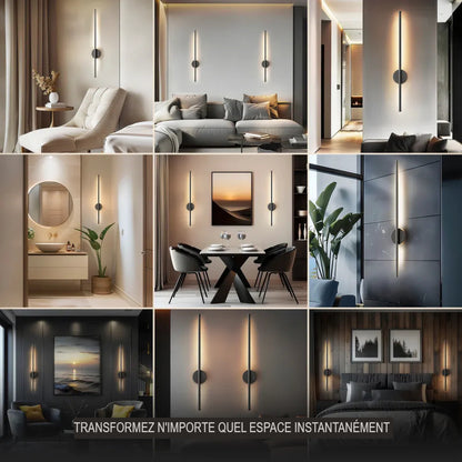 Appliques murales modernes sans fil (ensemble de 2)