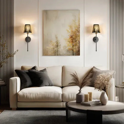 Appareils muraux métalliques sans fil (ensemble de 2)