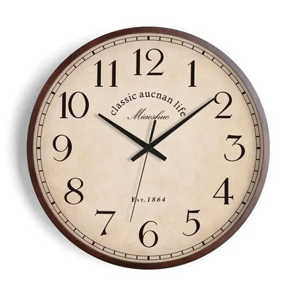 Horloge Murale Design Bois