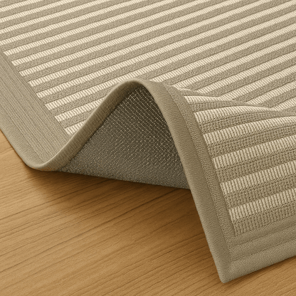 Tapis Japandi en suède imperméable et antidérapant