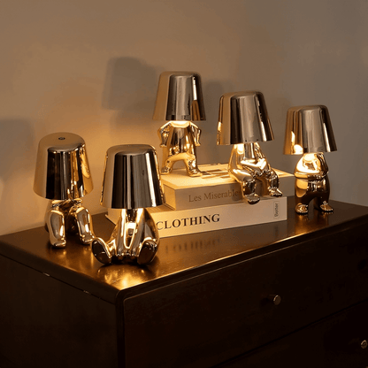Lampe Petit Bonhomme | Design humanoïde avec contrôle tactile