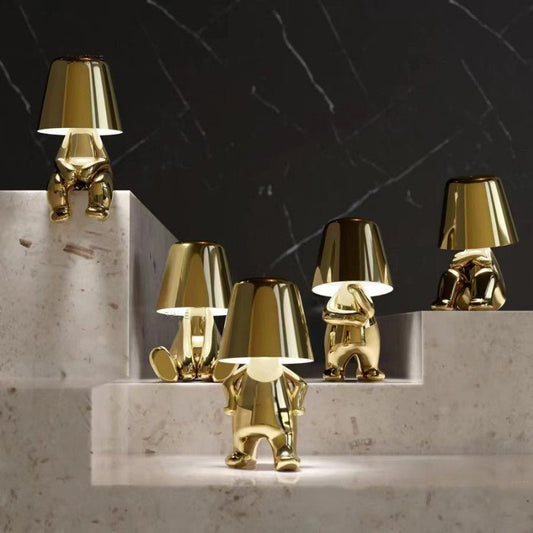 Lampe Petit Bonhomme | Design humanoïde avec contrôle tactile