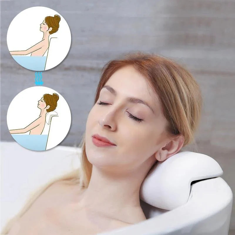 Coussin de bain de luxe – Confortable, ergonomique et étanche