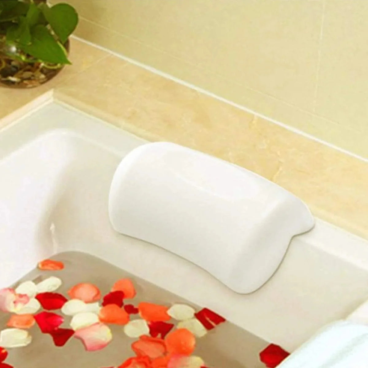 Coussin de bain de luxe – Confortable, ergonomique et étanche