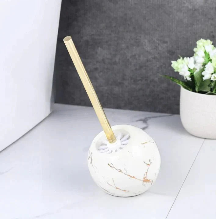 Brosse WC avec support en marbre
