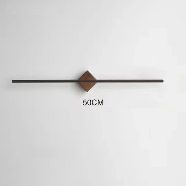 Porte-serviettes de bain minimaliste – Accents en laiton, bois et acrylique