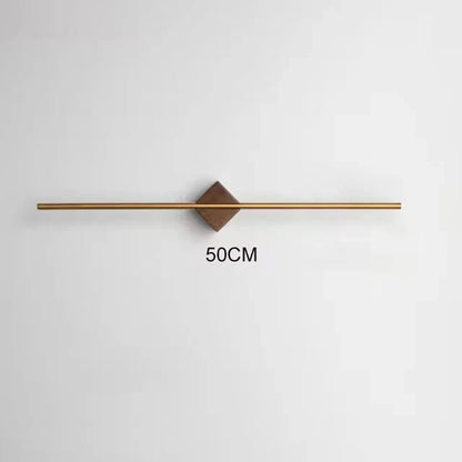 Porte-serviettes de bain minimaliste – Accents en laiton, bois et acrylique