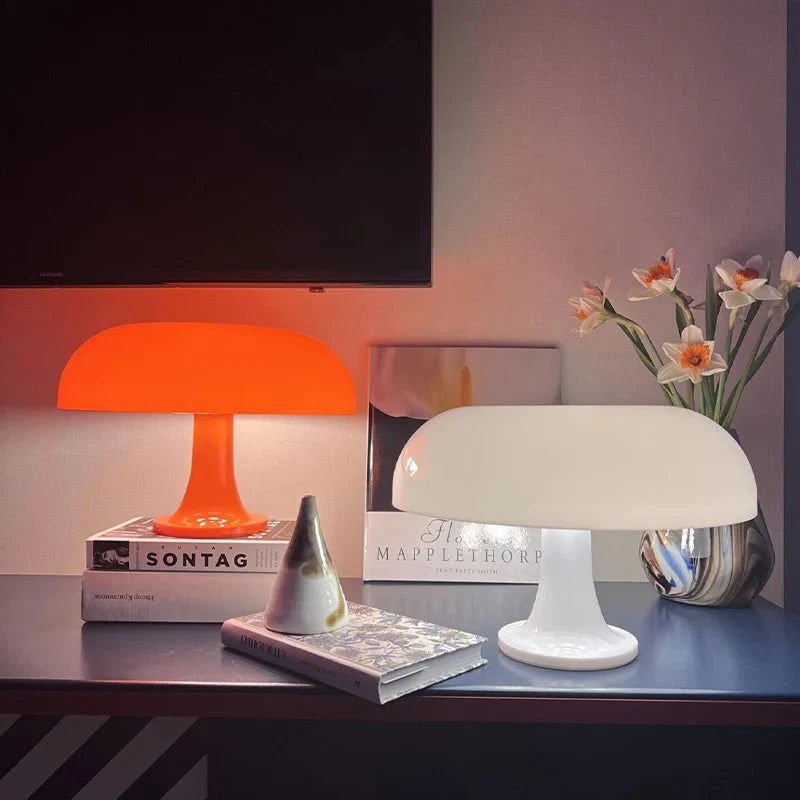 MushLight – Lampe de Table Champignon Vintage au Design Rétro