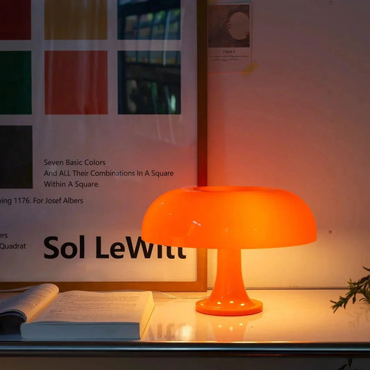 MushLight – Lampe de Table Champignon Vintage au Design Rétro