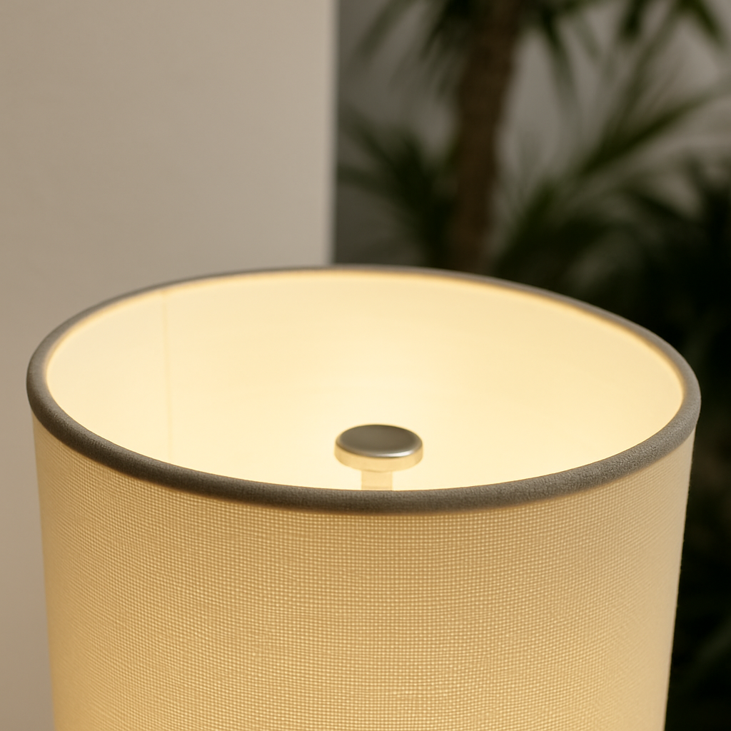 Lampadaire en bois naturel | Lampe sur pied style bohème