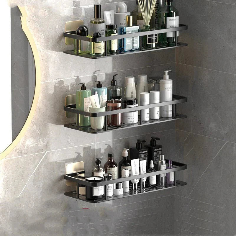 Étagères de salle de bain sans perçage – Gain de place et installation facile