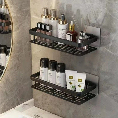 Étagères de salle de bain sans perçage – Gain de place et installation facile