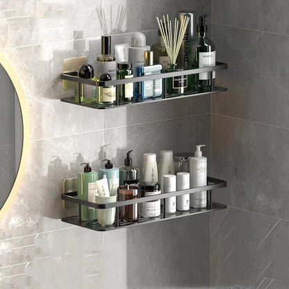 Étagères de salle de bain sans perçage – Gain de place et installation facile