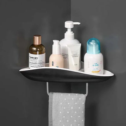 Étagère de douche élégante sans perçage – Idéale pour le rangement du shampooing et des cosmétiques