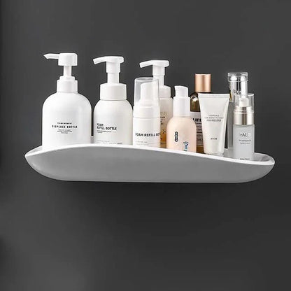 Étagère de douche élégante sans perçage – Idéale pour le rangement du shampooing et des cosmétiques