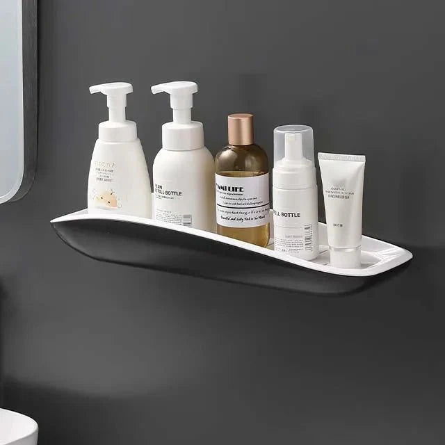 Étagère de douche élégante sans perçage – Idéale pour le rangement du shampooing et des cosmétiques