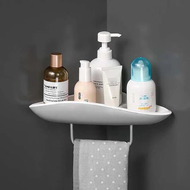 Étagère de douche élégante sans perçage – Idéale pour le rangement du shampooing et des cosmétiques