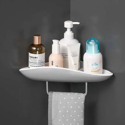 Étagère de douche élégante sans perçage – Idéale pour le rangement du shampooing et des cosmétiques