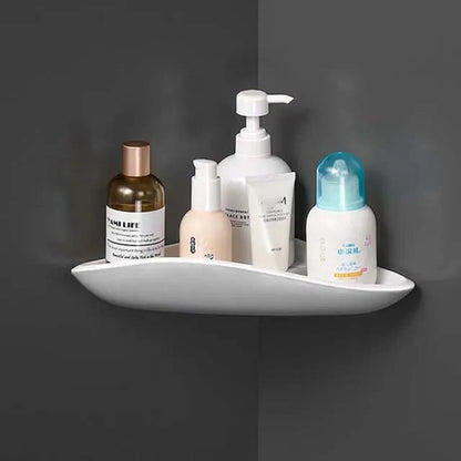 Étagère de douche élégante sans perçage – Idéale pour le rangement du shampooing et des cosmétiques