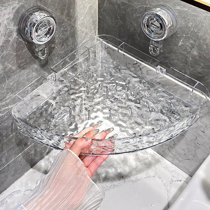 Rangement mural sans perçage – Ventouses puissantes pour salle de bain