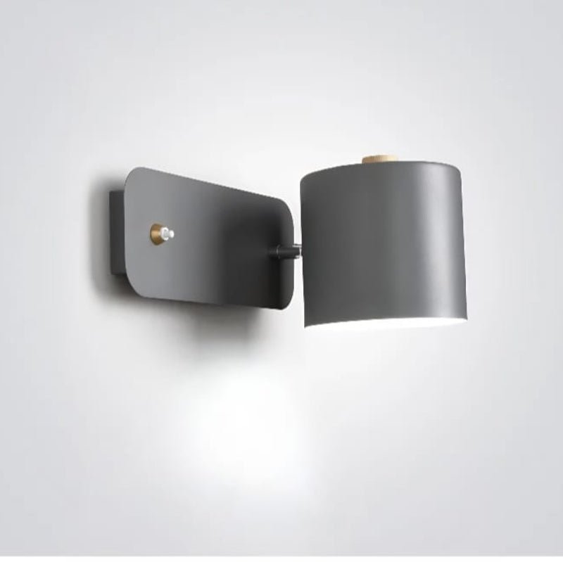Applique murale LED nordique avec interrupteur