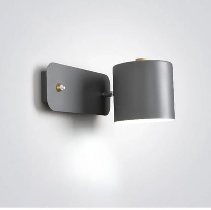 Applique murale LED nordique avec interrupteur