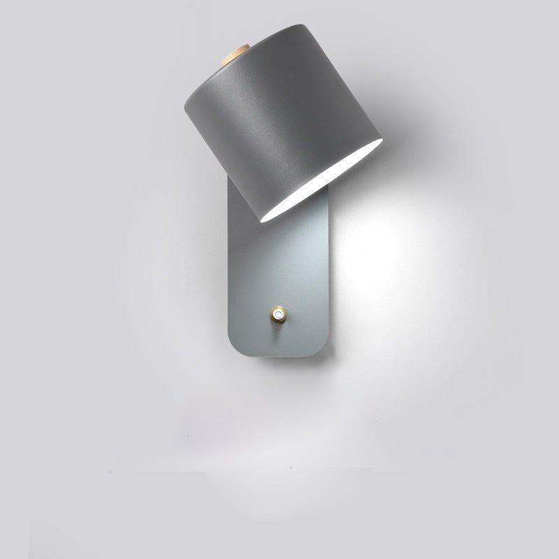 Applique murale LED nordique avec interrupteur