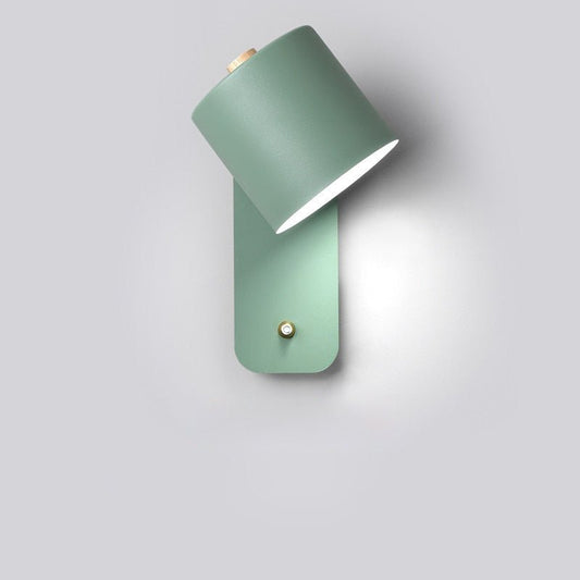 Applique murale LED nordique avec interrupteur