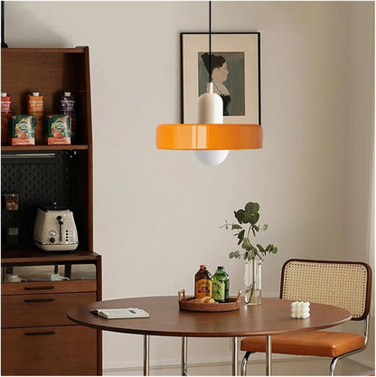 Lustre rétro nordique en verre pour salon et salle à manger