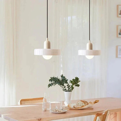 Lustre rétro nordique en verre pour salon et salle à manger