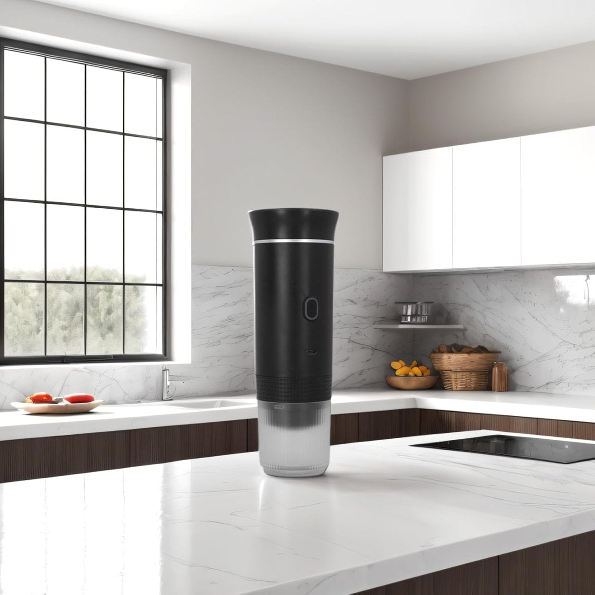 Machine à café portable 3-en-1 pour camping – Capsules et café en poudre