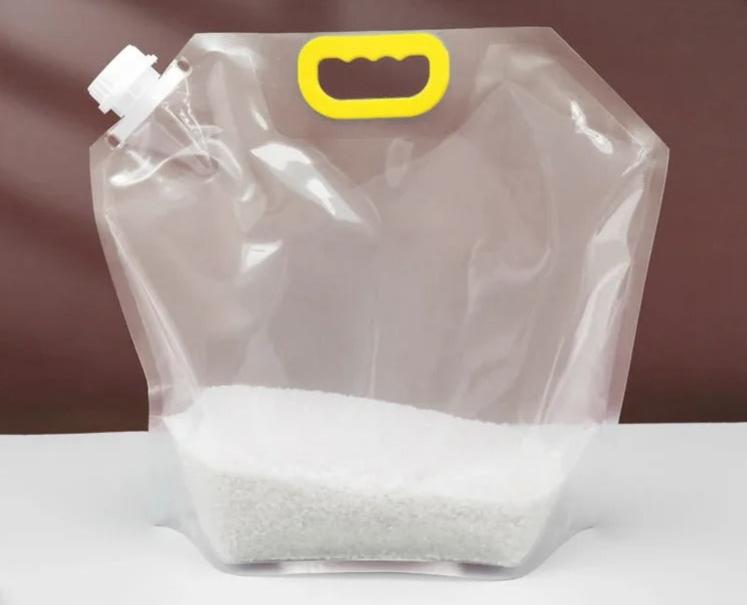Sacs de rangement transparents et portables pour céréales