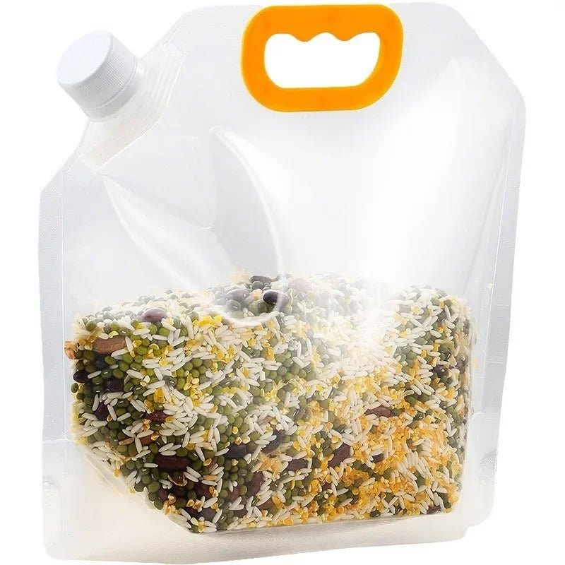 Sacs de rangement transparents et portables pour céréales