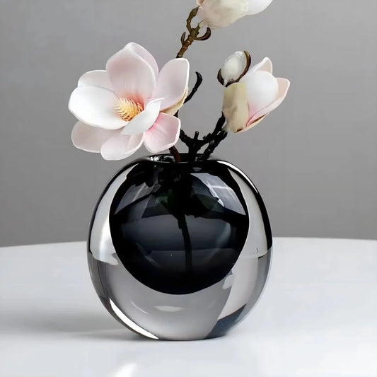 Vase en Cristal Radieux pour Espaces Sophistiqués