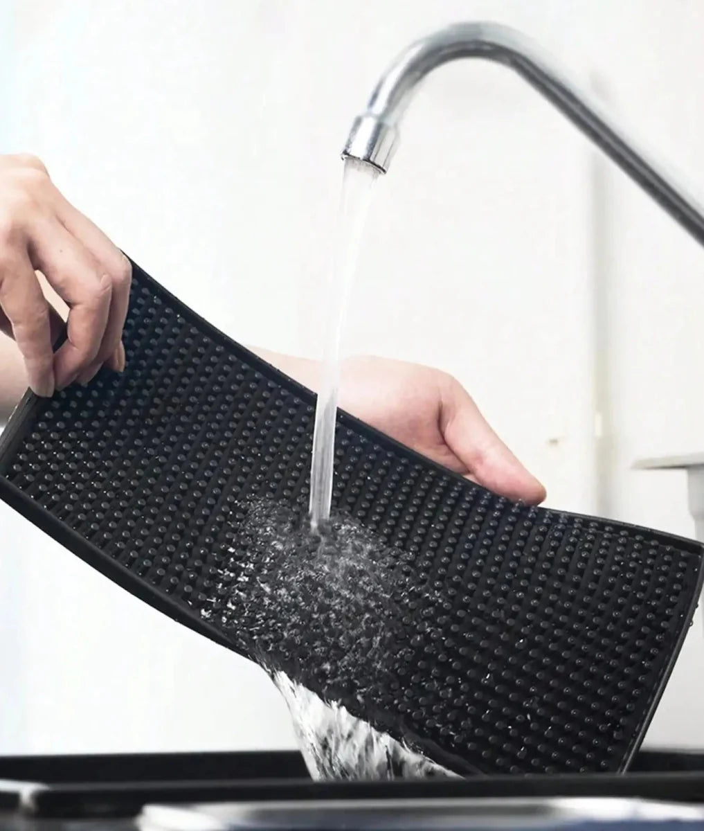 Tapis à café en caoutchouc - Imperméable et résistant à la chaleur