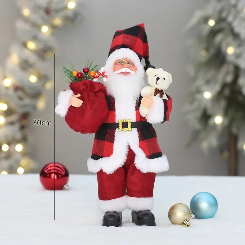 Poupée du Père Noël – Décoration de Noël festive pour la maison