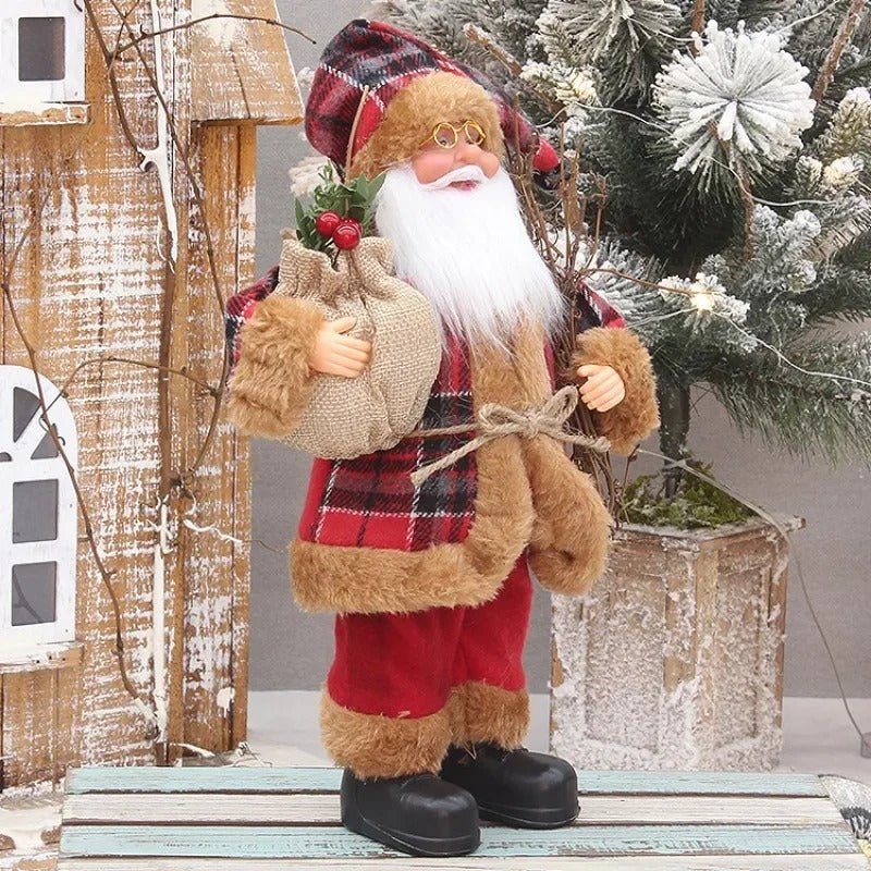 Poupée du Père Noël – Décoration de Noël festive pour la maison