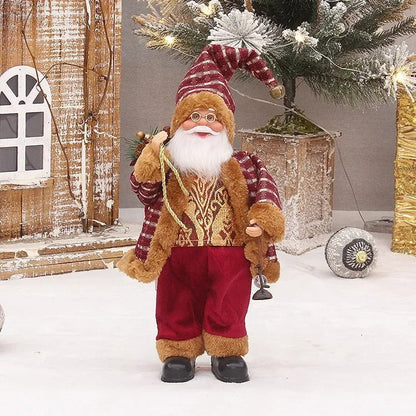 Poupée du Père Noël – Décoration de Noël festive pour la maison