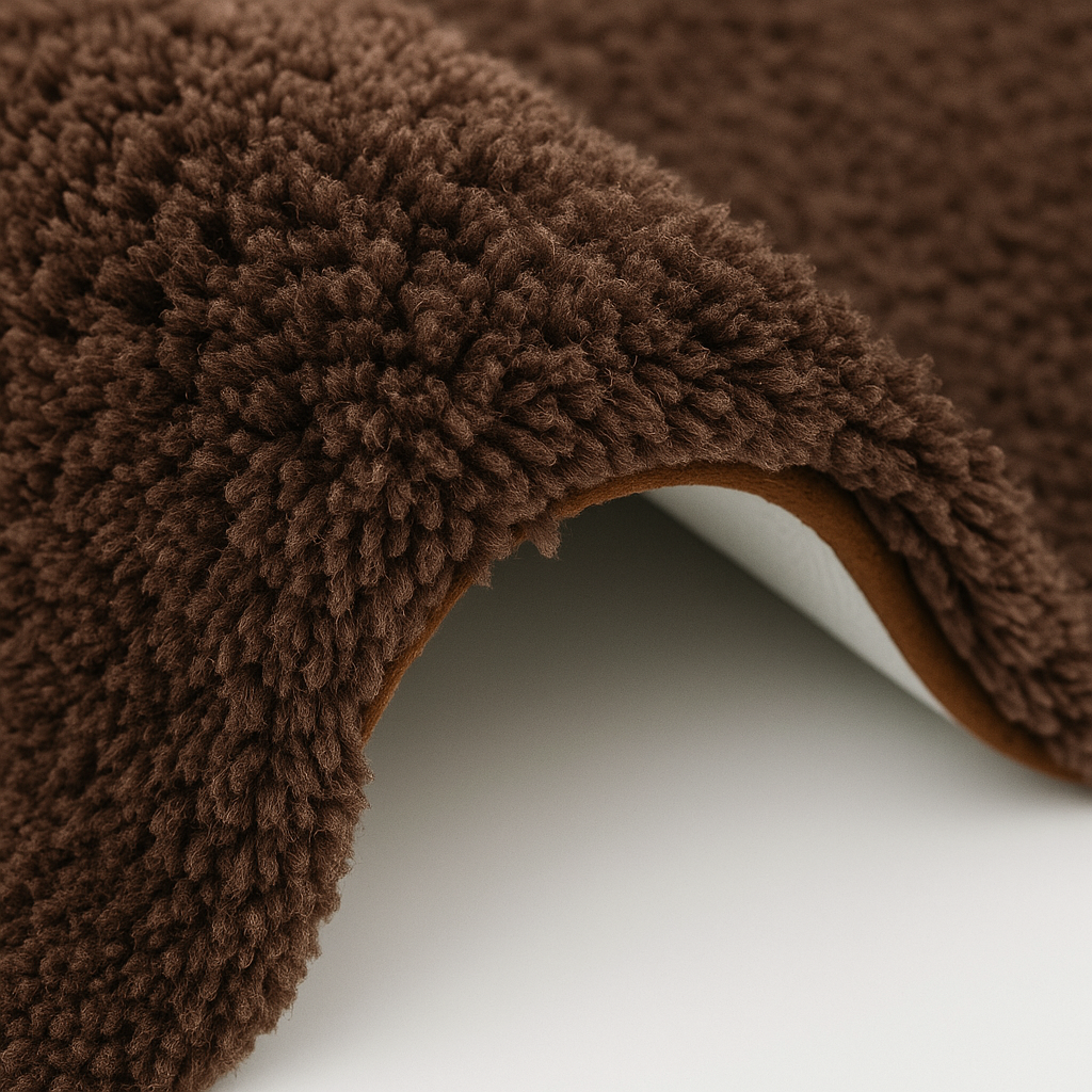Tapis shaggy – Tapis de bain antidérapant à séchage rapide