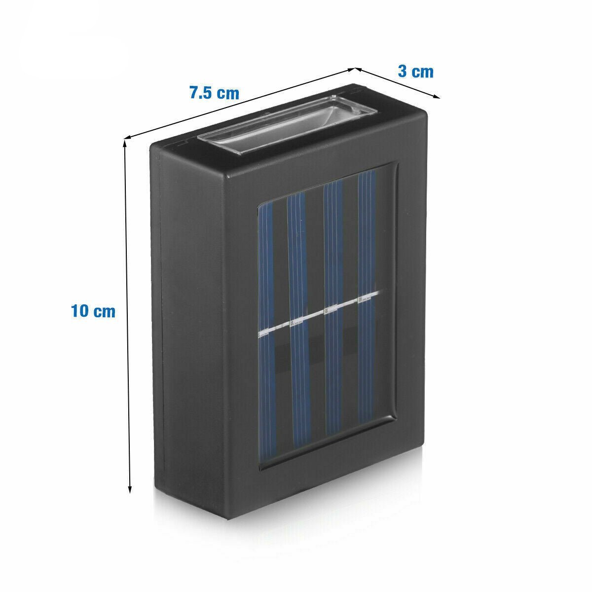 Appliques de Clôture LED Solaires pour Espaces Extérieurs