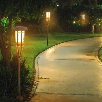 Lampe solaire LED d’extérieur pour allée/jardin